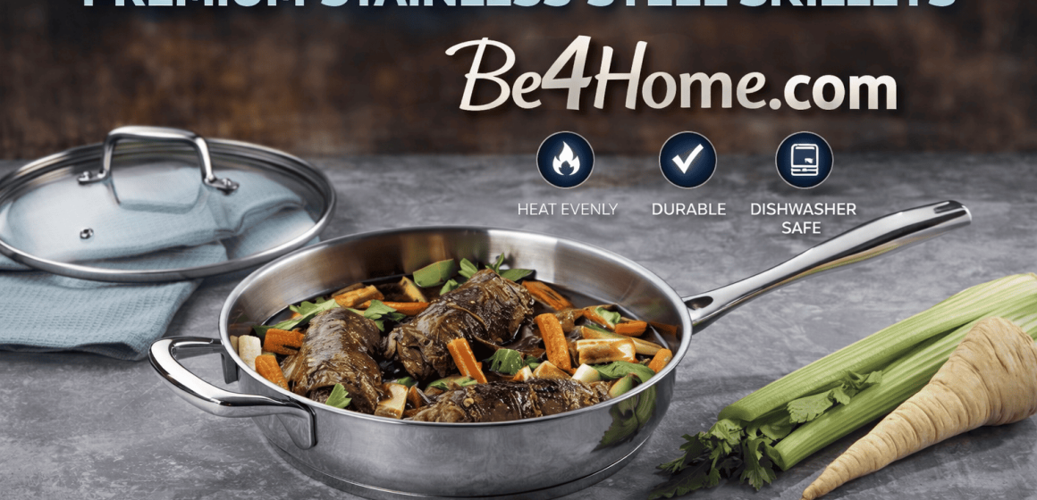 качествени тиган от неръждаема стомана | be4home.com