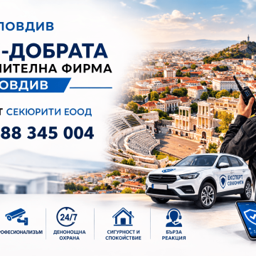 Най-добрата охранителна фирма за Пловдив, СОТ Пловдив | expertsecurity.bg